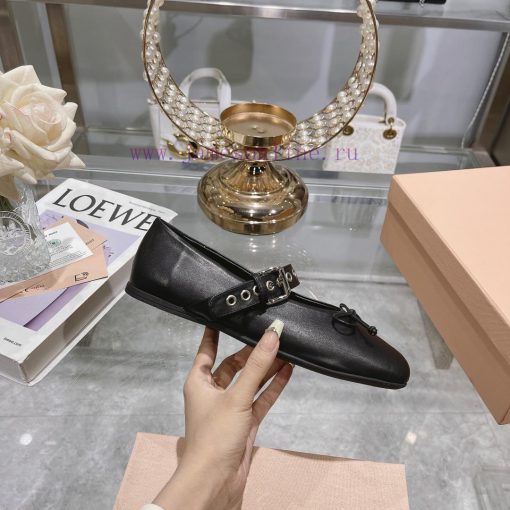 Miu Miu French Fairy Ballet Single ShoesThe upper fabric has been completely updated to softzy1ebirz - Image 4