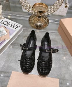 Miu Miu French Fairy Ballet Single ShoesThe upper fabric has been completely updated to softinu6ott3