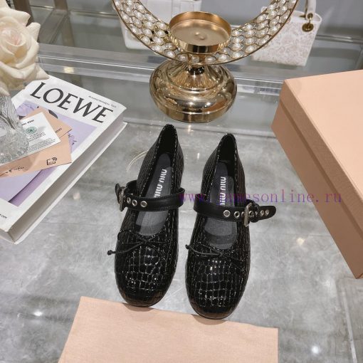 Miu Miu French Fairy Ballet Single ShoesThe upper fabric has been completely updated to softinu6ott3