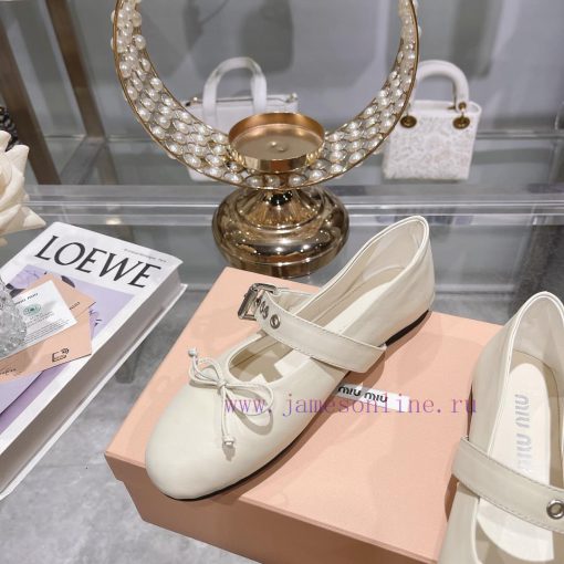 Miu Miu French Fairy Ballet Single ShoesThe upper fabric has been completely updated to softrzq51i53 - Image 7