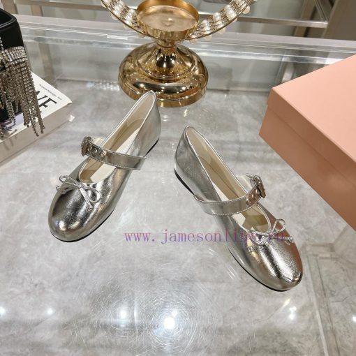Miu Miu French Fairy Ballet Single ShoesThe upper fabric has been completely updated to softcr71myah - Image 3