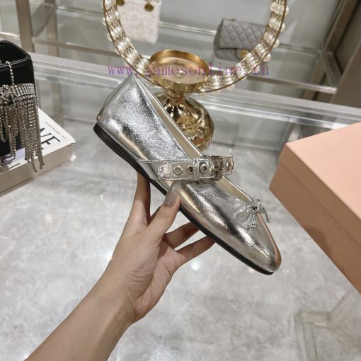 Miu Miu French Fairy Ballet Single ShoesThe upper fabric has been completely updated to softcr71myah - Image 6