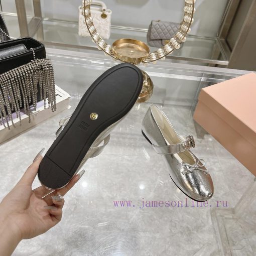 Miu Miu French Fairy Ballet Single ShoesThe upper fabric has been completely updated to softcr71myah - Image 10