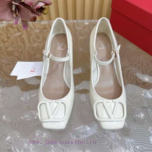 -- New Warren——————2024 Top Quality Valentino Coarse Heel Mary Jane Single Shoes with Exquis4p6i1fbq - Image 7