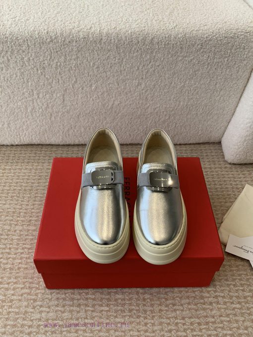 Ferragam * 24ss Ferragamo new version Vara bow soft patent leather loafersIts material is sudyn2q45k - Image 2