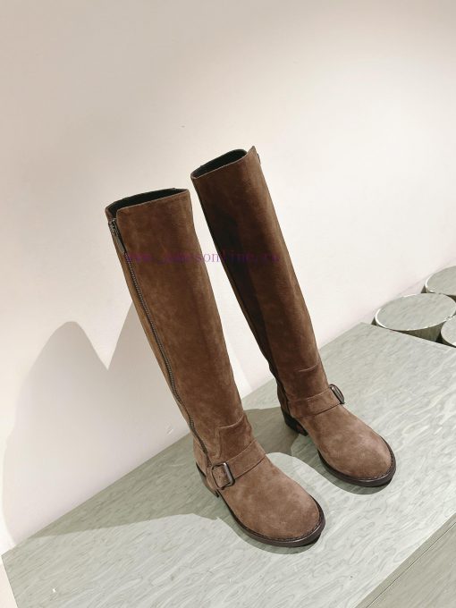 BV17 inch high boots with external zipper design family elementsBOTTEGA VENET*  Please compa22gs3kz7 - Image 8
