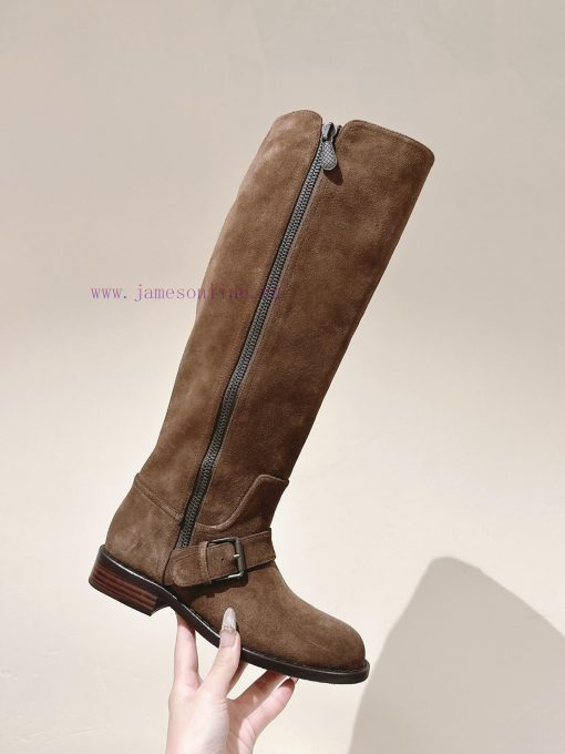 BV17 inch high boots with external zipper design family elementsBOTTEGA VENET*  Please compa22gs3kz7 - Image 9