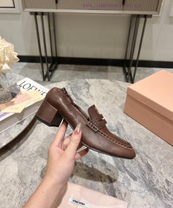 Flat bottomed middle heel 10MIUMIU 25 Spring/Summer Paris Fashion Show New Product Runway Stemoex8sc