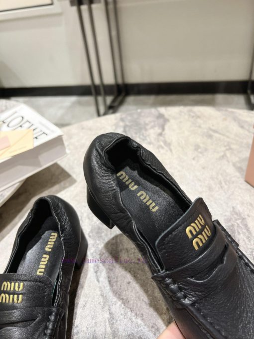 Flat bottomed middle heel 10MIUMIU 25 Spring/Summer Paris Fashion Show New Product Runway Stdbgfa34d - Image 8