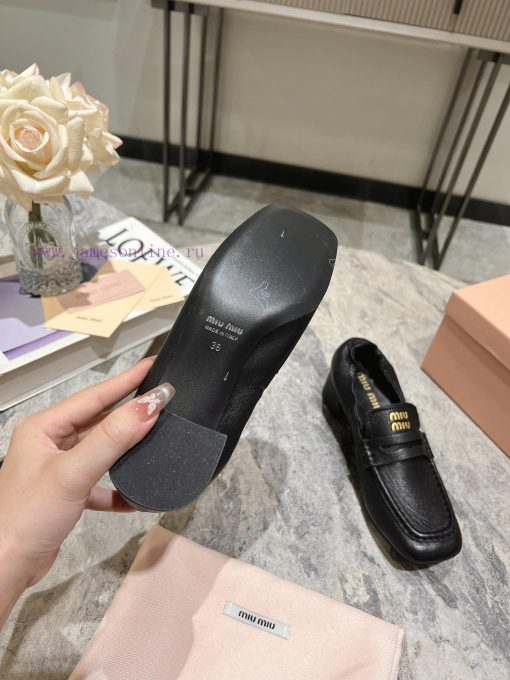 Flat bottomed middle heel 10MIUMIU 25 Spring/Summer Paris Fashion Show New Product Runway Stdbgfa34d - Image 10