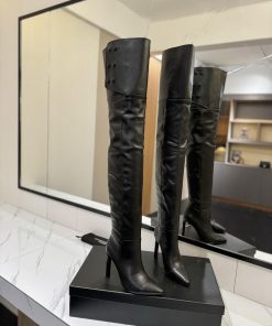 Saint Lauren YSL Saint LaurentCustomized version of the Great Overlord BootsClassic King Auttdld0894
