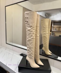 Saint Lauren YSL Saint LaurentCustomized version of the Great Overlord BootsClassic King Autj28e7vb1