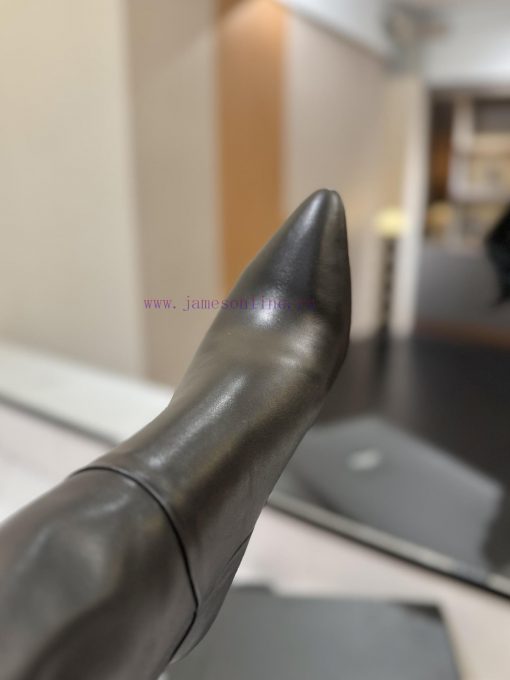 Saint Lauren YSL Saint LaurentCustomized version of the Great Overlord BootsClassic King Auttdld0894 - Image 9