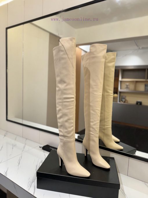 Saint Lauren YSL Saint Laurent26 inch custom-made bootsThe latest autumn and winter unbeatabpxfh8hrf - Image 2