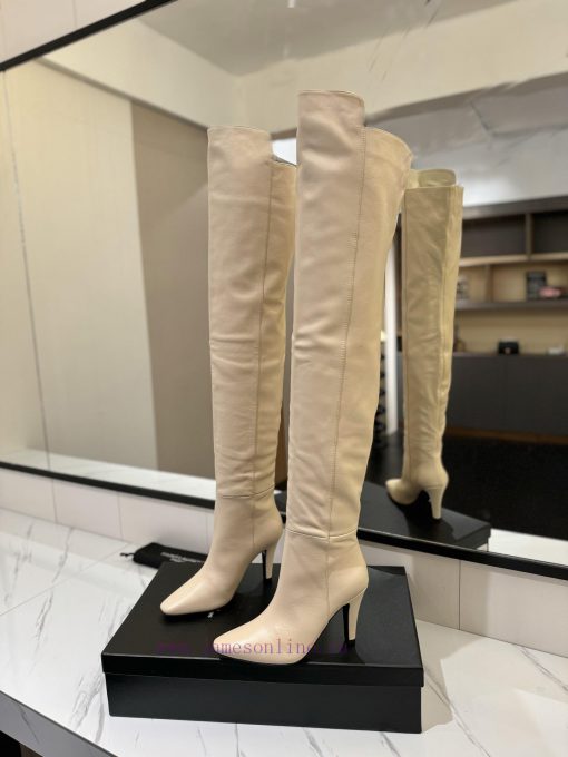 Saint Lauren YSL Saint Laurent26 inch custom-made bootsThe latest autumn and winter unbeatabpxfh8hrf - Image 3