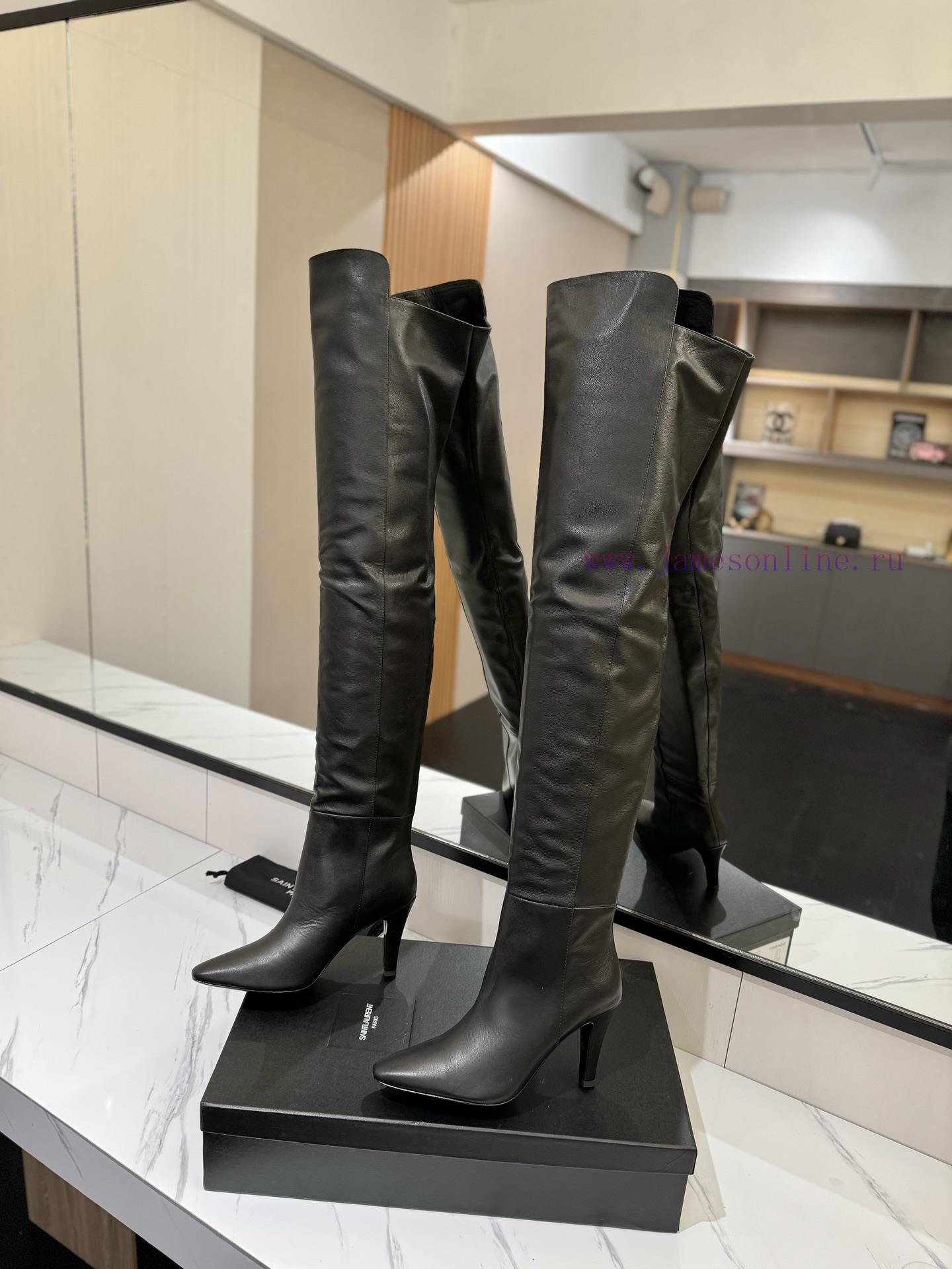 Saint Lauren YSL Saint Laurent26 inch custom-made bootsThe latest autumn and winter unbeatabmjst60vs - Image 6