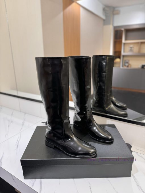 Saint Laurent YSL high-heeled long boots are the latest autumn and winter edition of the yeaxpcmi6mt - Image 2