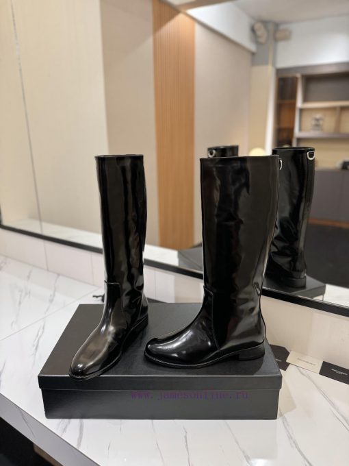 Saint Laurent YSL high-heeled long boots are the latest autumn and winter edition of the yeaxpcmi6mt - Image 6