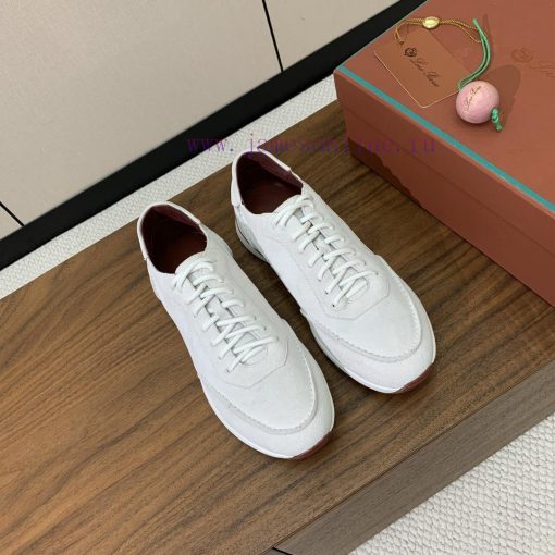 Loro Piana couple's casual sports shoes are simple and fashionable, with a very comfortable grfq5on6 - Image 3
