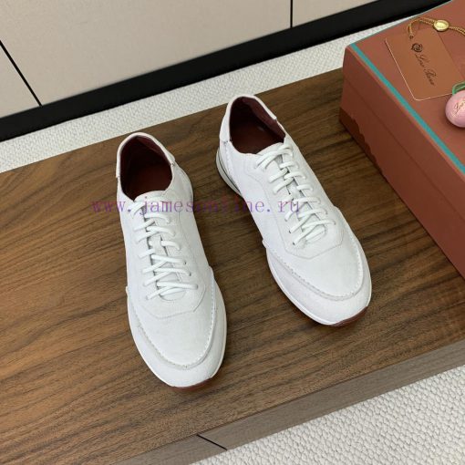 Loro Piana couple's casual sports shoes are simple and fashionable, with a very comfortable grfq5on6 - Image 5