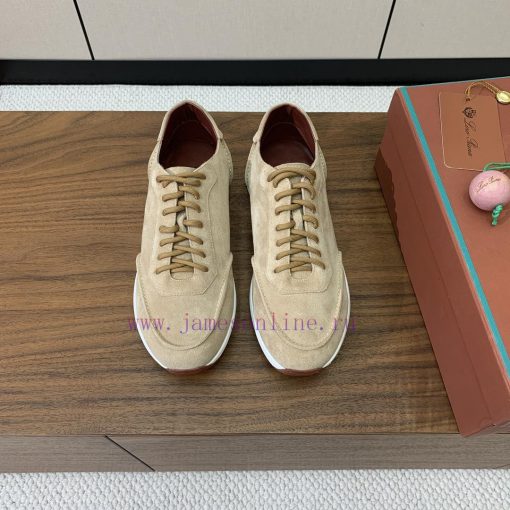 Loro Piana couple's casual sports shoes are simple and fashionable, with a very comfortable ra62koez - Image 2