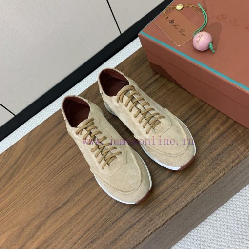 Loro Piana couple's casual sports shoes are simple and fashionable, with a very comfortable ra62koez - Image 3