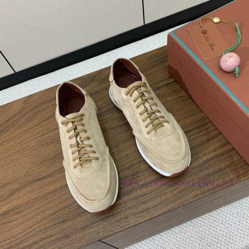 Loro Piana couple's casual sports shoes are simple and fashionable, with a very comfortable ra62koez - Image 5
