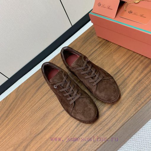 Loro Piana casual shoes, Italy's top cashmere retro elegant low-key luxury fashion, practicaaf5wim6y - Image 3
