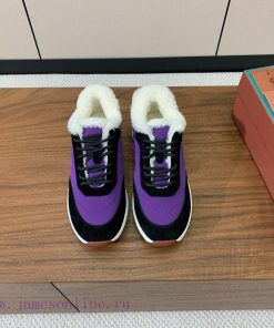 Loro Piana couple's casual sports wool shoes are simple and fashionable, with a very comfort67bspt78