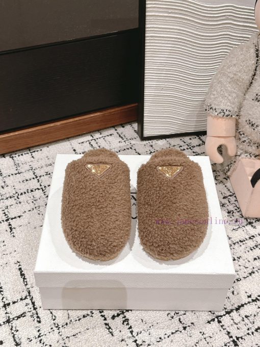 Top qualityPrada fw24 new arrival～P Home 2024 Autumn/Winter New Hairy SlippersHow could a pa8pxi8xg6