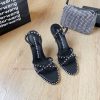 Alexander Wang's 2021 Spring/Summer King High Quality High Heel Sandals Original logo with w5ti0nhck