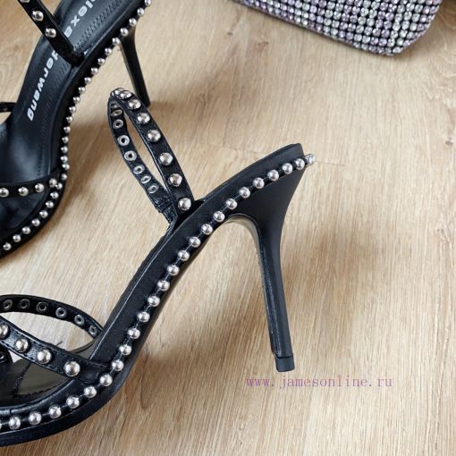 Alexander Wang's 2021 Spring/Summer King High Quality High Heel Sandals Original logo with w5ti0nhck - Image 9