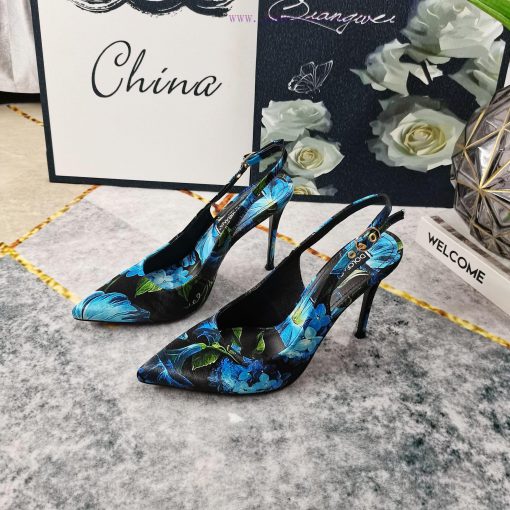 New Release - Top DGNew silk cloth high-heeled sandals synchronized on the official websitePlrr6sogb - Image 9