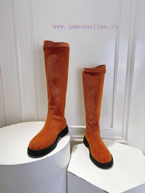 DG new 15 inch boots, made of avocado leather, with leather lining inside, sizes 35-41mnn46hb5 - Image 4