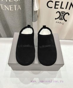 BALENCIAGA * Balenciaga 24ss Autumn/Winter New Wool Slippers Snow BootsOne of the must-have 3h1qui5m