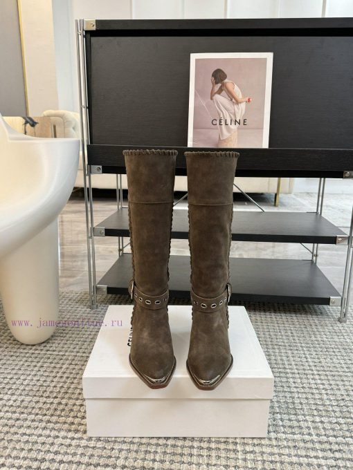 CELINE's latest retro fashion boots, runway styles, fashion bloggers promote the same early gzg4o2pj