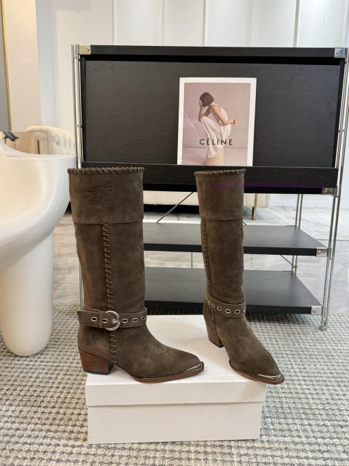 CELINE's latest retro fashion boots, runway styles, fashion bloggers promote the same early gzg4o2pj - Image 3