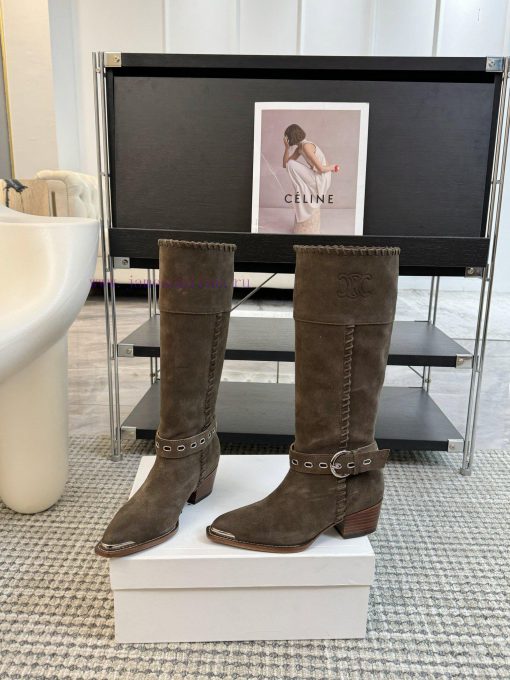 CELINE's latest retro fashion boots, runway styles, fashion bloggers promote the same early gzg4o2pj - Image 4