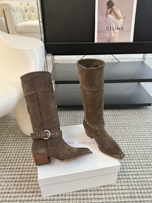 CELINE's latest retro fashion boots, runway styles, fashion bloggers promote the same early gzg4o2pj - Image 5