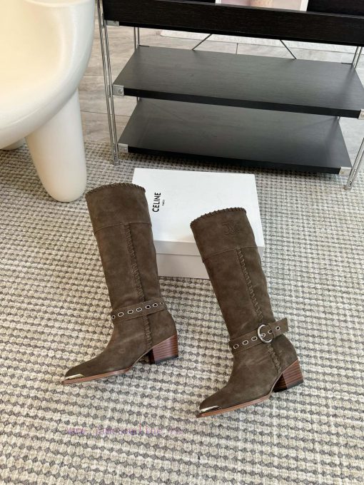CELINE's latest retro fashion boots, runway styles, fashion bloggers promote the same early gzg4o2pj - Image 6