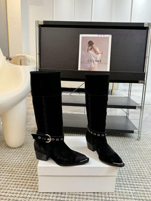 CELINE's latest retro fashion boots, runway styles, fashion bloggers promote the same early au3fkuyr - Image 3