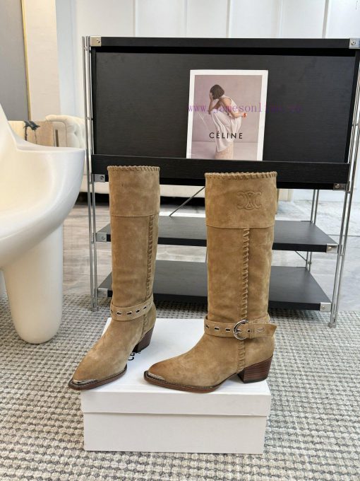 CELINE's latest retro fashion boots, runway styles, fashion bloggers promote the same early ta35m5fn - Image 4