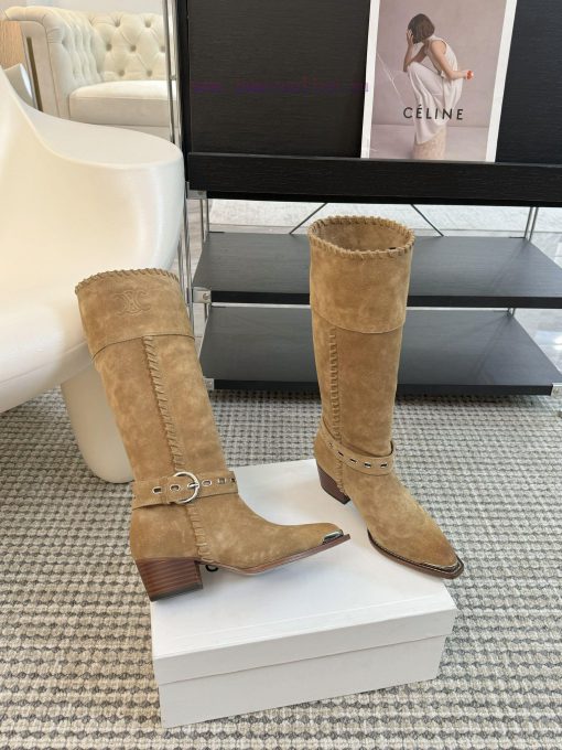CELINE's latest retro fashion boots, runway styles, fashion bloggers promote the same early ta35m5fn - Image 5