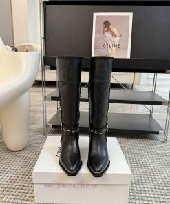CELINE's latest retro fashion boots, runway styles, fashion bloggers promote the same early msqeh5p9