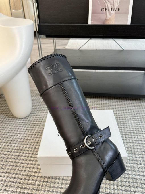 CELINE's latest retro fashion boots, runway styles, fashion bloggers promote the same early msqeh5p9 - Image 7