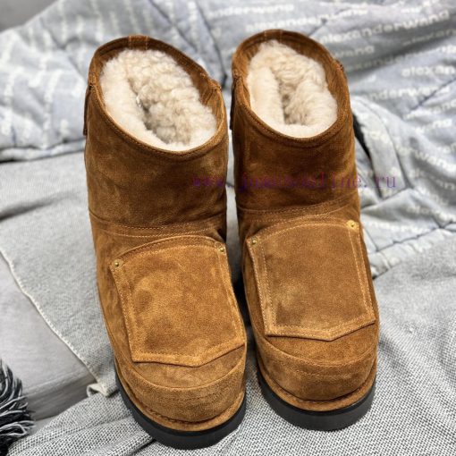 Acne Studio: the only matching detail in the market, Fw24 chubby snow boots; Little Red Books4me97w6 - Image 4