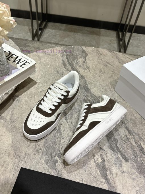 Celine's latest autumn and winter fashion show casual shoes CT-04 TRAINER series sports shoek8o4w44m - Image 7
