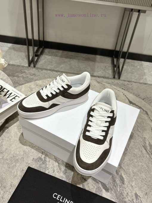 Celine's latest autumn and winter fashion show casual shoes CT-04 TRAINER series sports shoek8o4w44m - Image 8