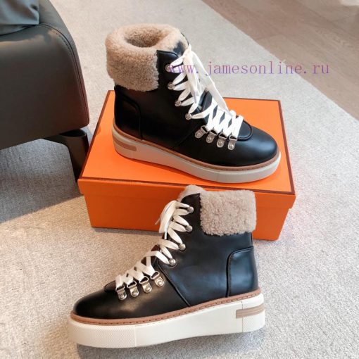 Hermes 24ss autumn and winter new boots from Dongguan, featuring classic boot shapes and Bri145cvrhf - Image 9