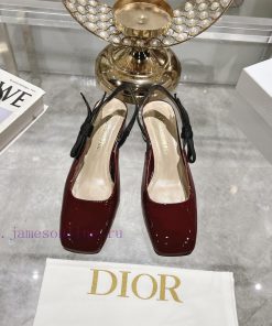 Dior 2025 early spring new Rhodes series irregular heel empty women's sandals star with the xjz3cpan